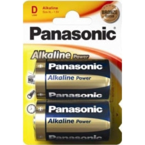 PILA PANASONIC LR20 BRONZE Alkaline power *
