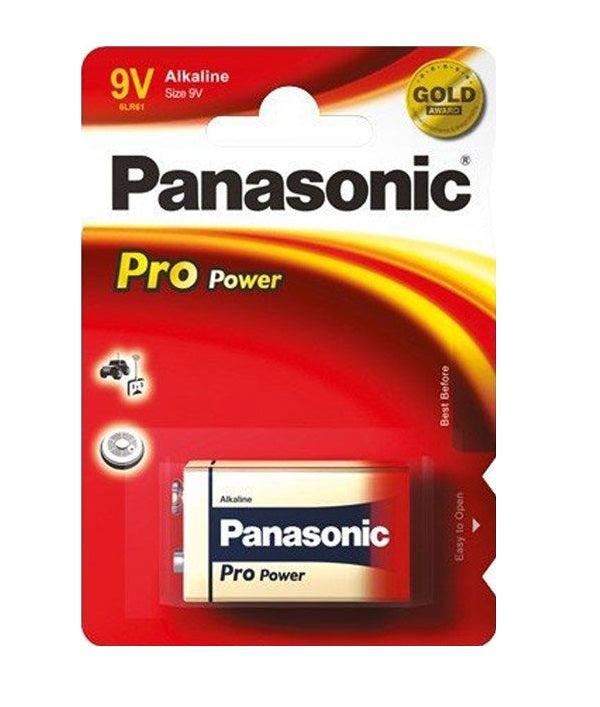 PILA PANASONIC 6LR61 9V GOLD PRO*