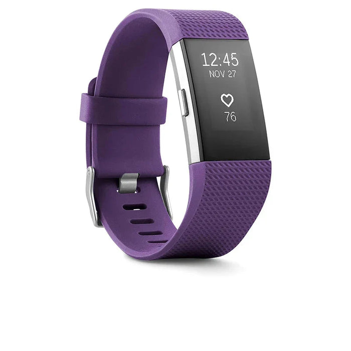 Purple smart fitness band