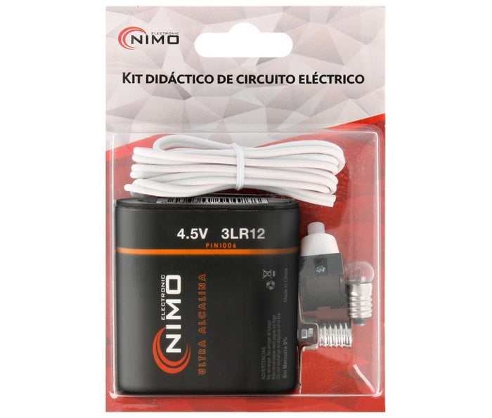 KIT ESCOLAR LAMP, INT, CABLE Y PILA KPR075