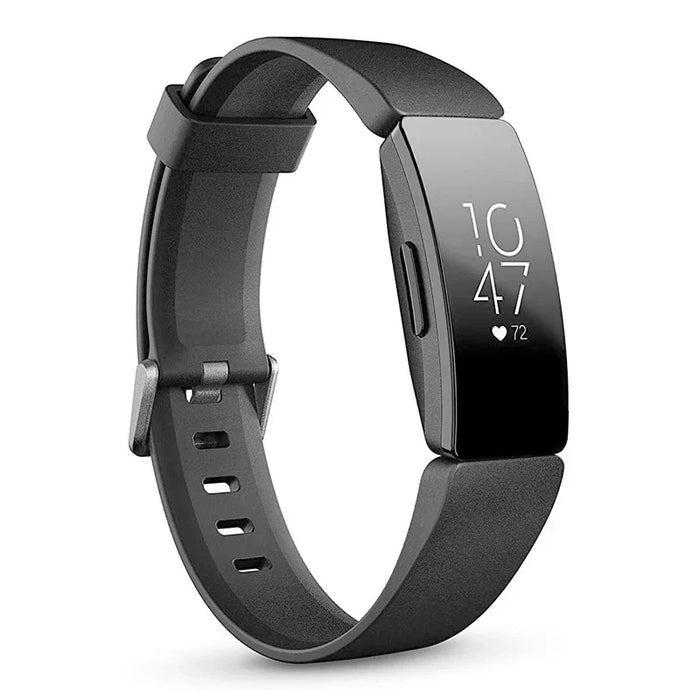 Black smart health and fitness band