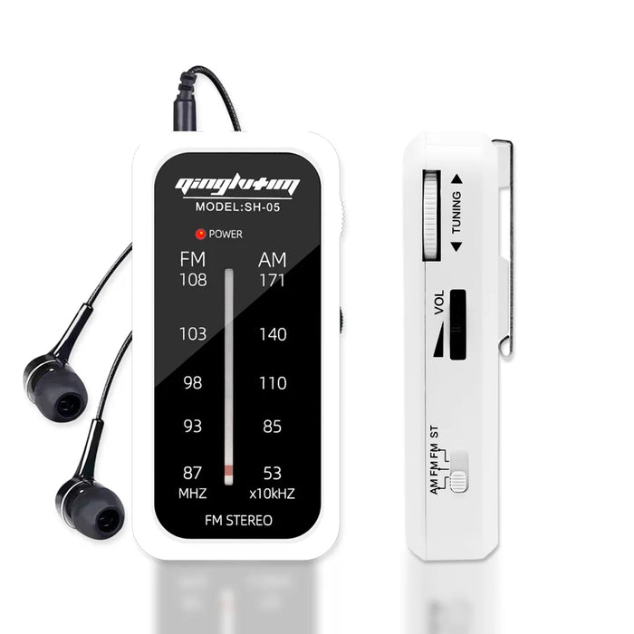 Altavoz Bluetooth portátil gris con radio FM, entrada USB y tarjeta TF