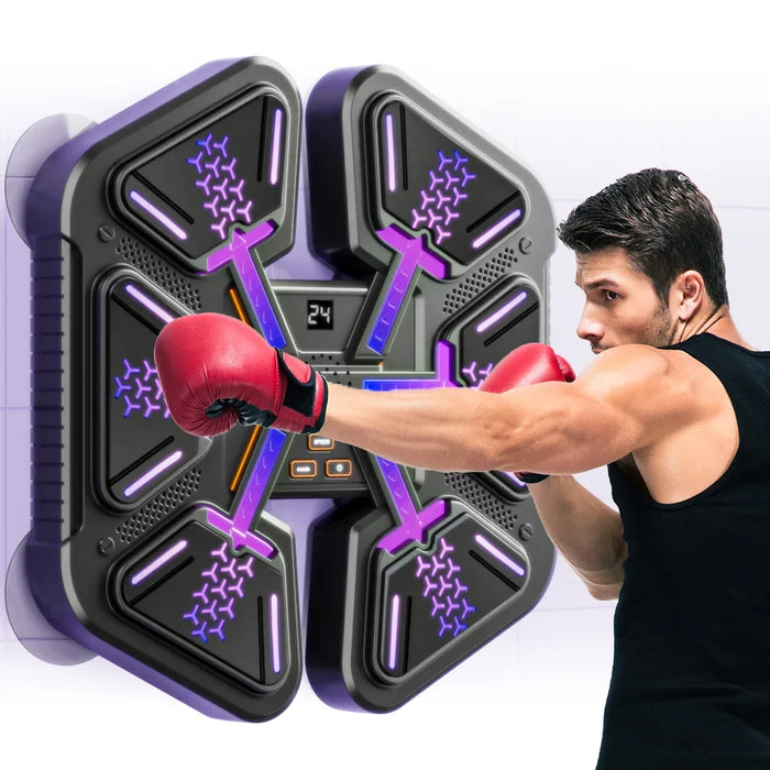 Entrenador inteligente de boxeo con música