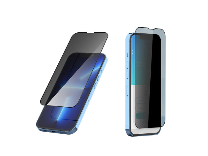 Verre trempé confidentialité Techancy KV1600 pour iPhone 13 Pro Max, 0,33 mm