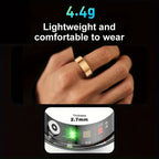 Bague d'activité connectée en acier inoxydable