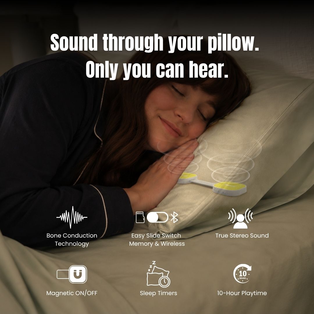 PEACE Duo Bone Conduction Under-Pillow Speaker-2