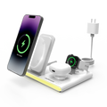 Cargador inalámbrico plegable 4 en 1 Jabees PowerGlow con luz LED