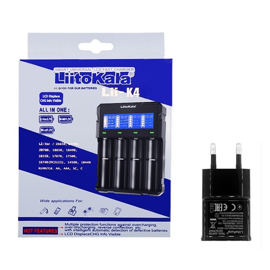 LiitoKala Lii-K4 Smart Charger-6