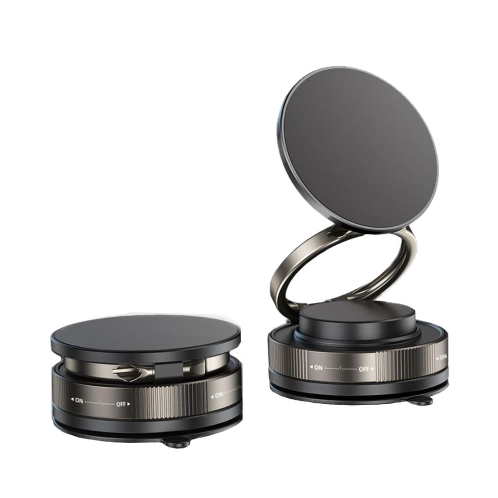 Soporte magnético para móvil Jabees MagMount Flex con ventosa y giro de 360°
