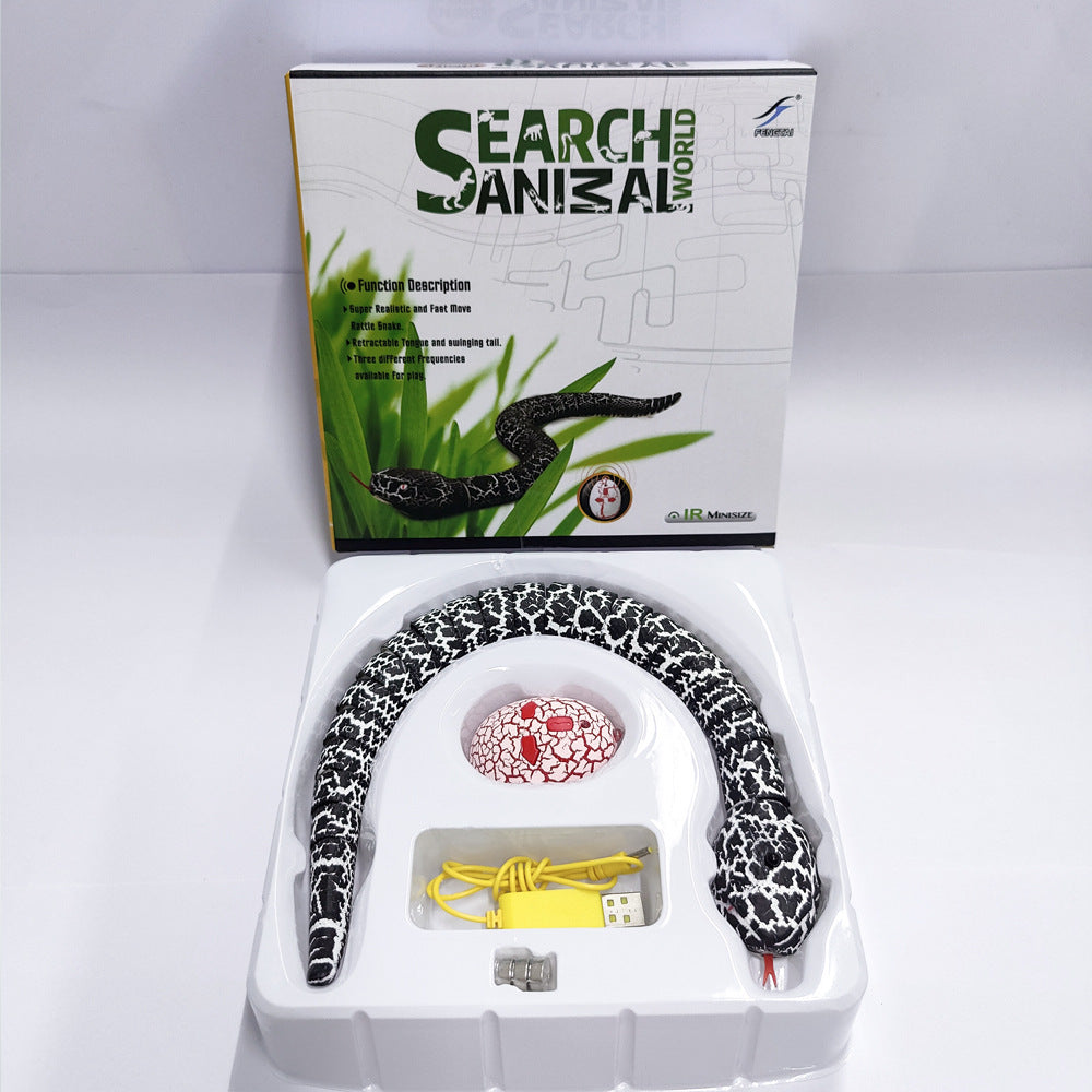 Serpent-jouet automatique à capteur pour animaux