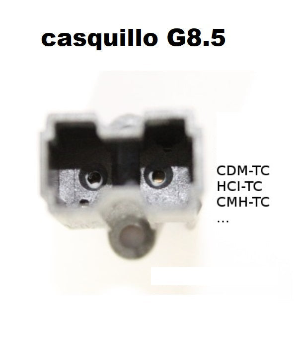 CASQUILLO HALOGENURO G8.5 ref. 1306/SF-14