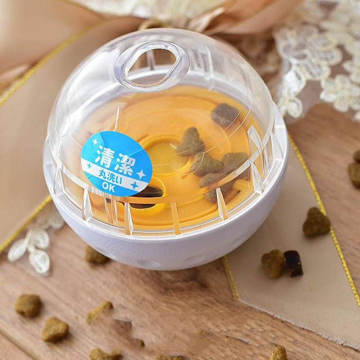 Smart dog toy ball made of flexible material