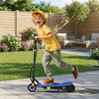 Trottinette électrique 120 W pliable pour enfant 7-14 ans 12 Km/h max. autonomie 10 Km max. bleu-9