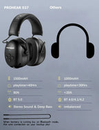 Bluetooth Electronic Earmuffs Black-2
