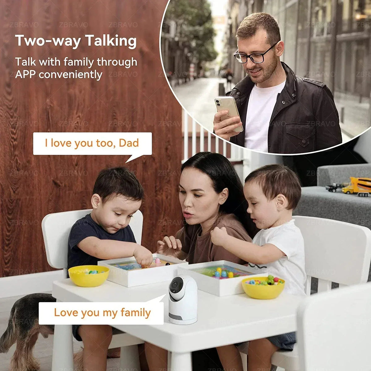Mini Wifi Camera Night Vision Baby Monitor-2
