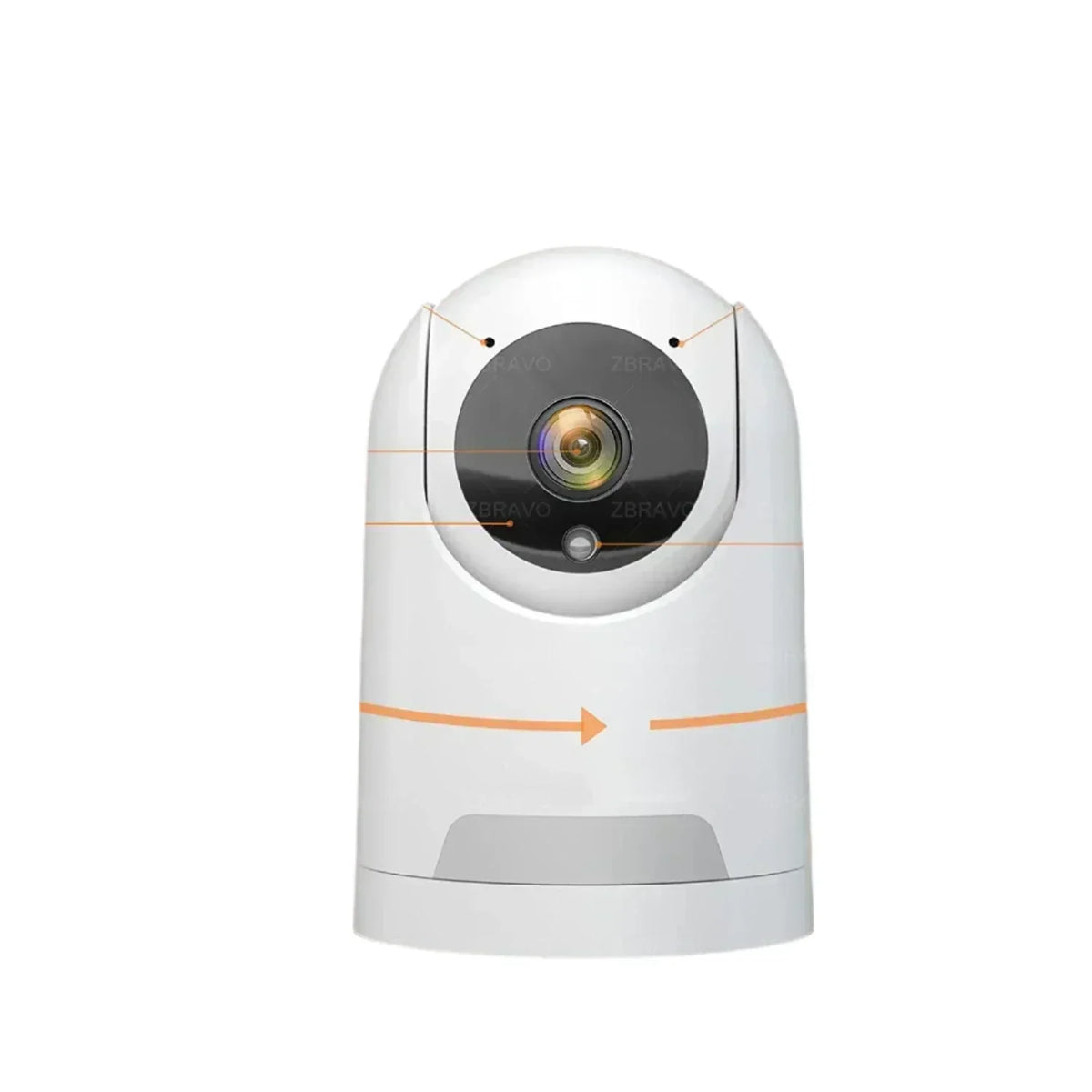 Mini Wifi Camera Night Vision Baby Monitor-0