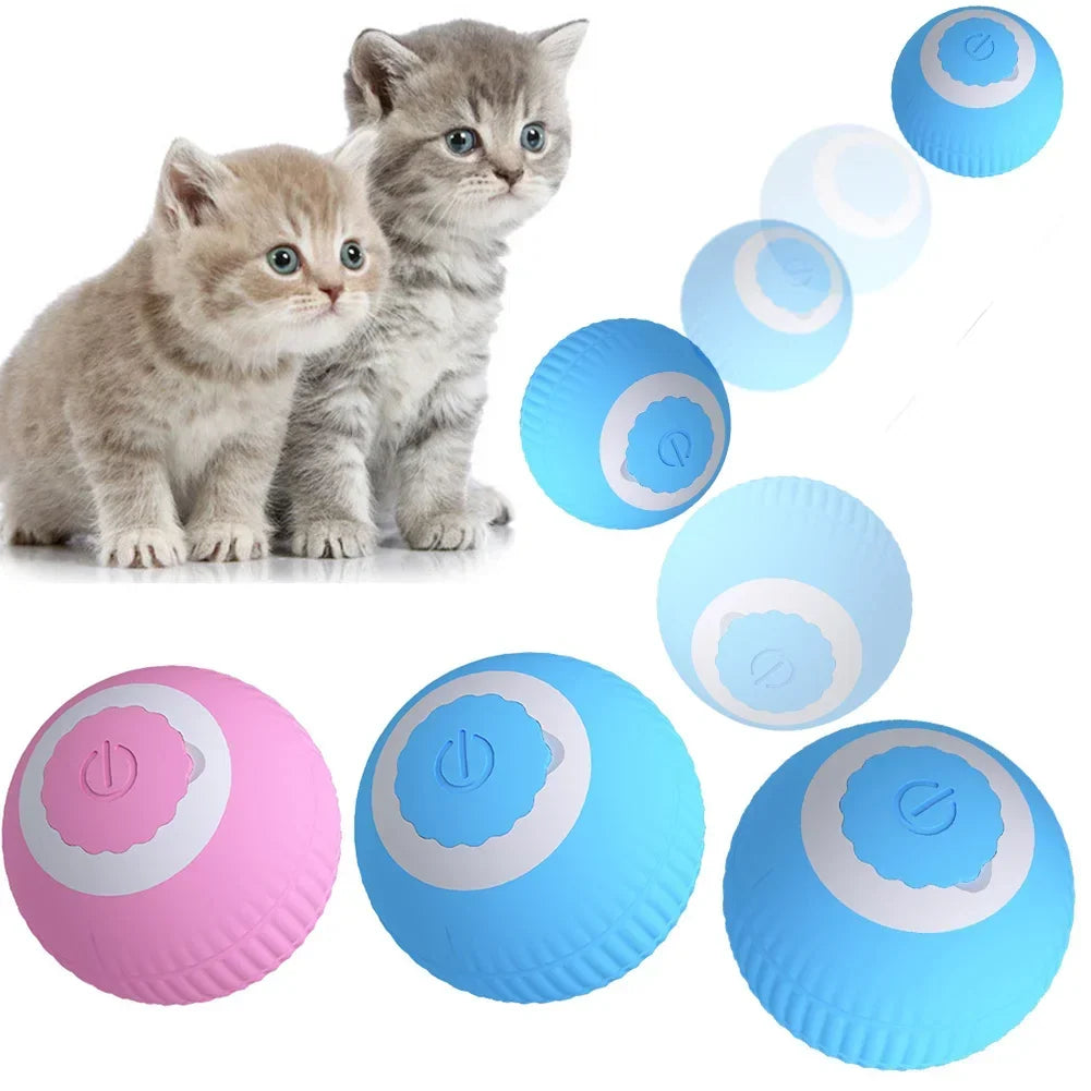 Smart interactive cat ball