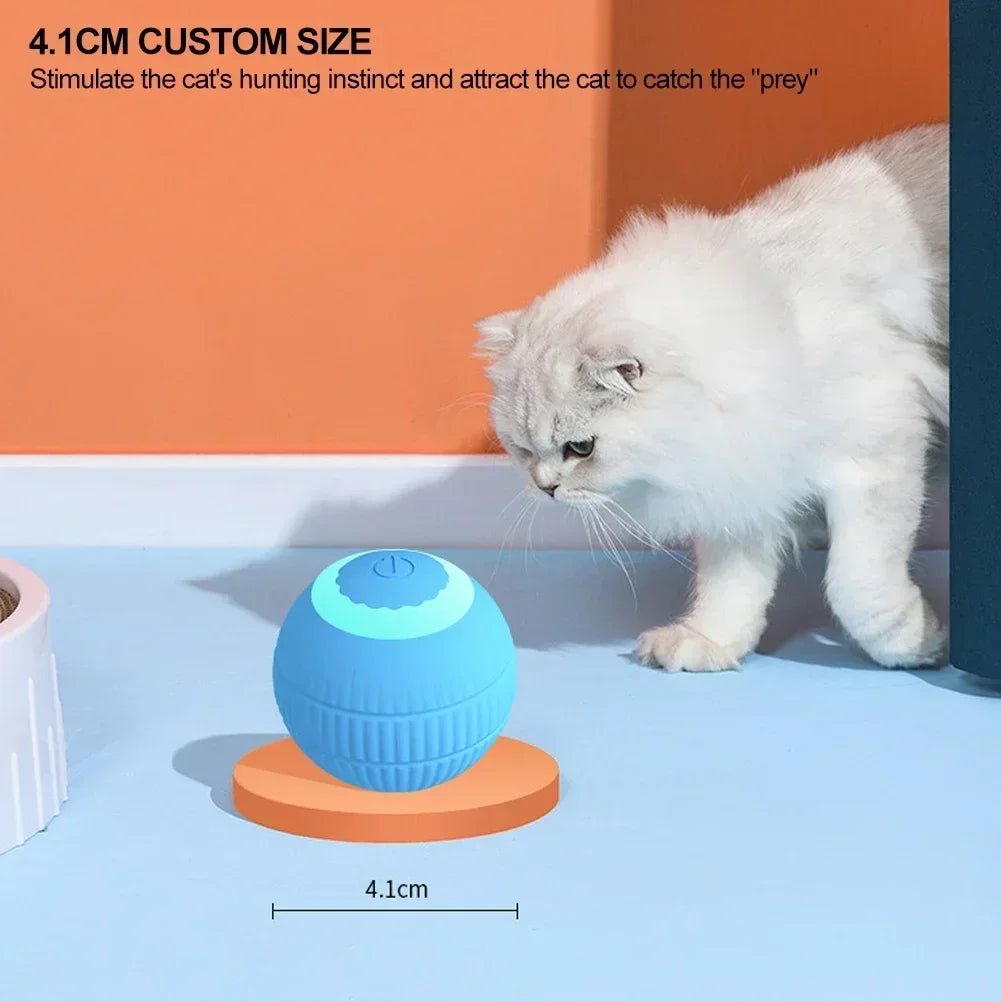 Smart interactive cat ball