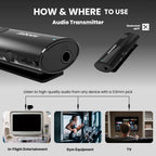 HearLink 3-in-1 Bluetooth microphone