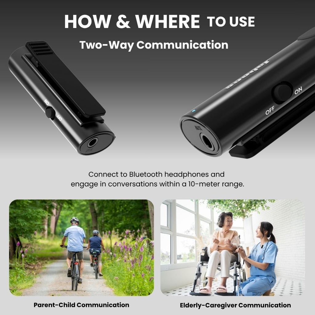 HearLink 3-in-1 Bluetooth microphone