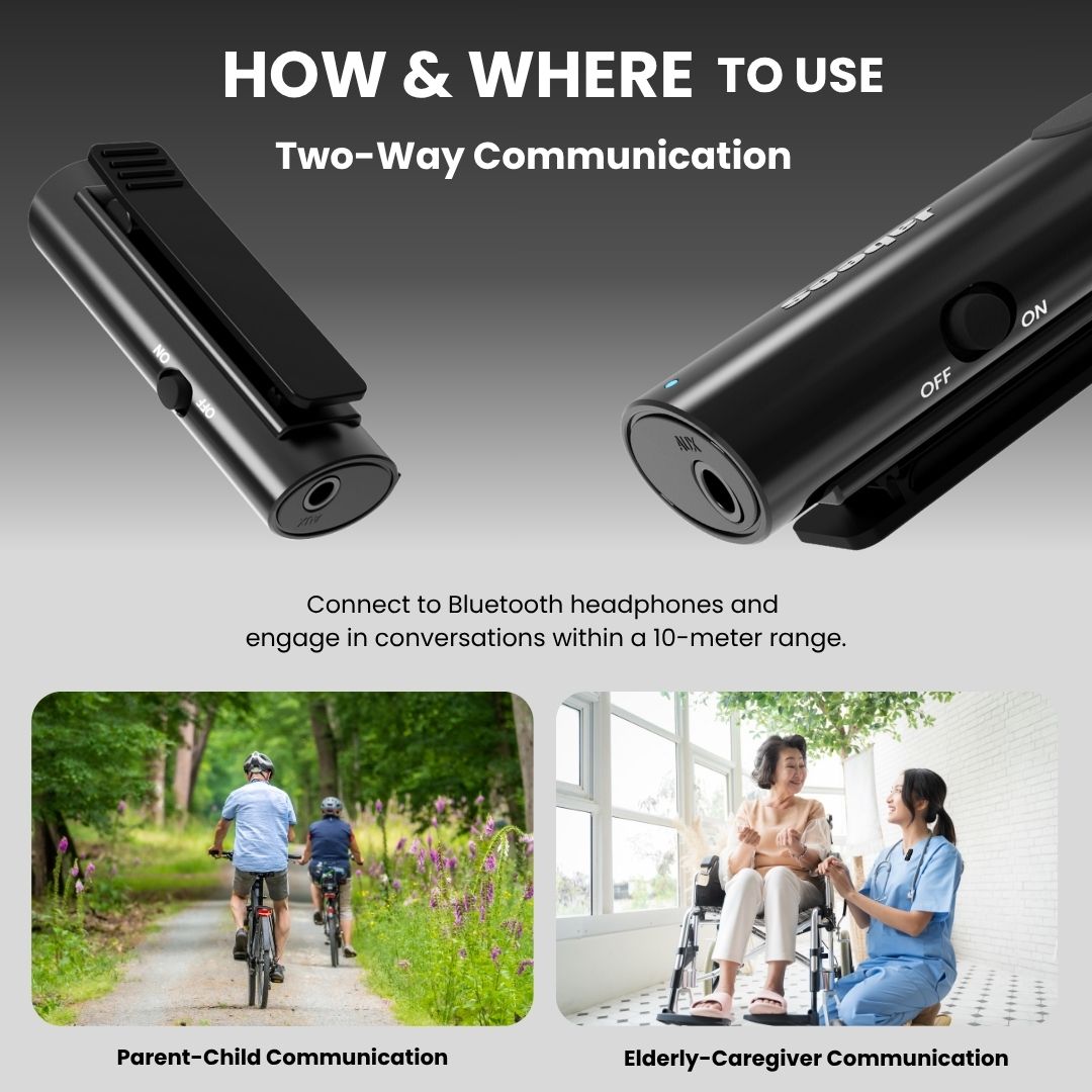 HearLink 3-in-1 Bluetooth microphone