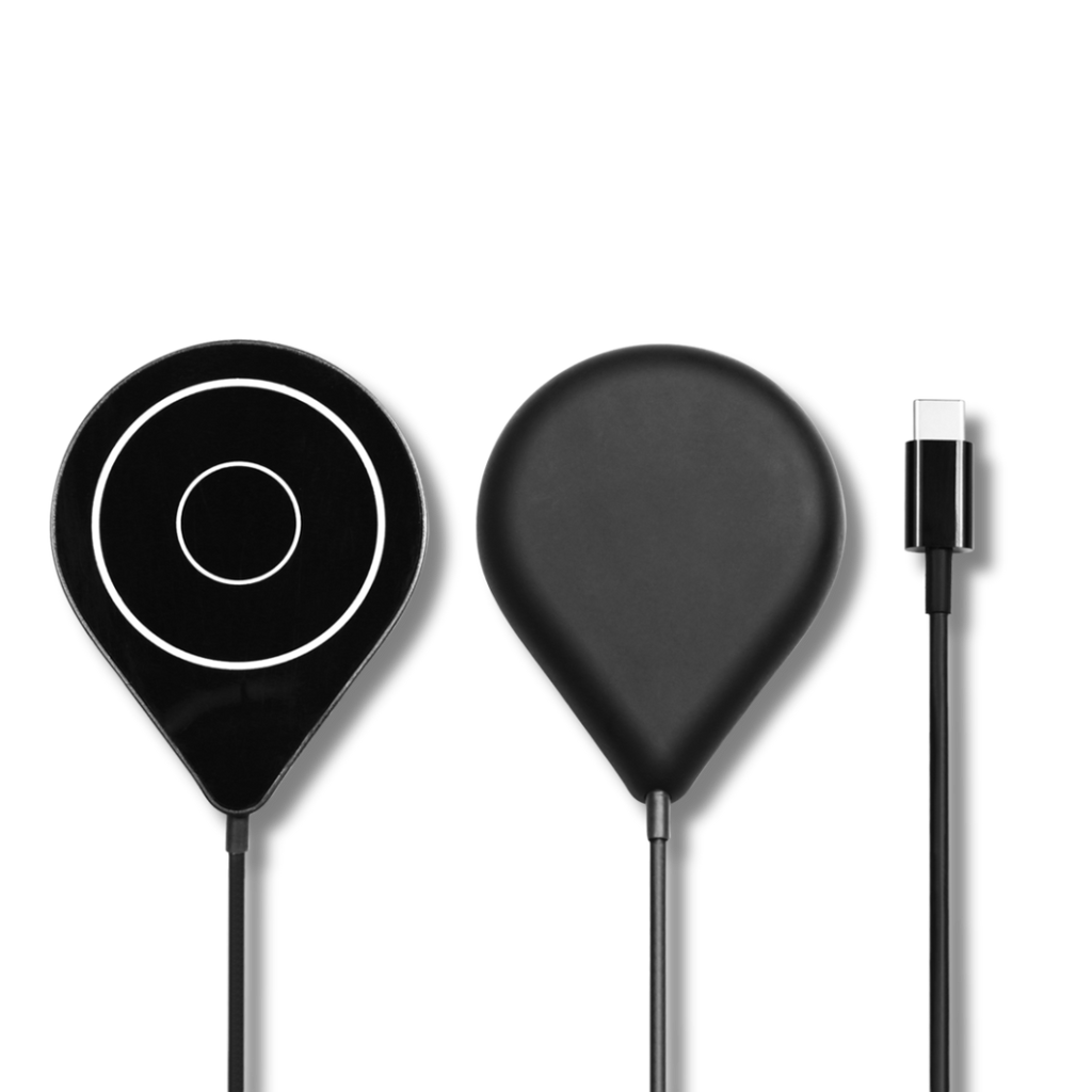 Cargador inalámbrico magnético ultrafino Jabees MAG-C, hasta 15 W