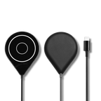 Cargador inalámbrico magnético ultrafino Jabees MAG-C, hasta 15 W