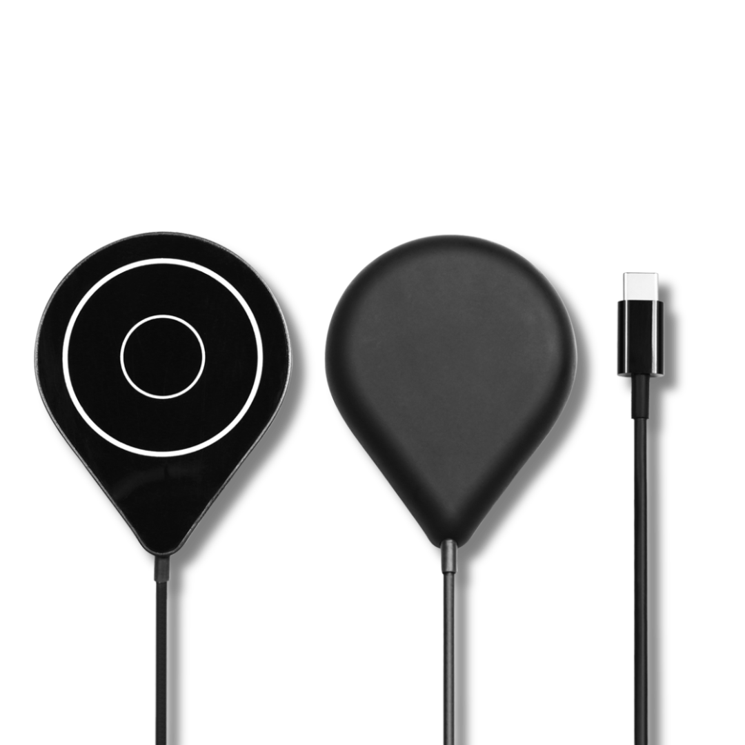 Cargador inalámbrico magnético ultrafino Jabees MAG-C, hasta 15 W
