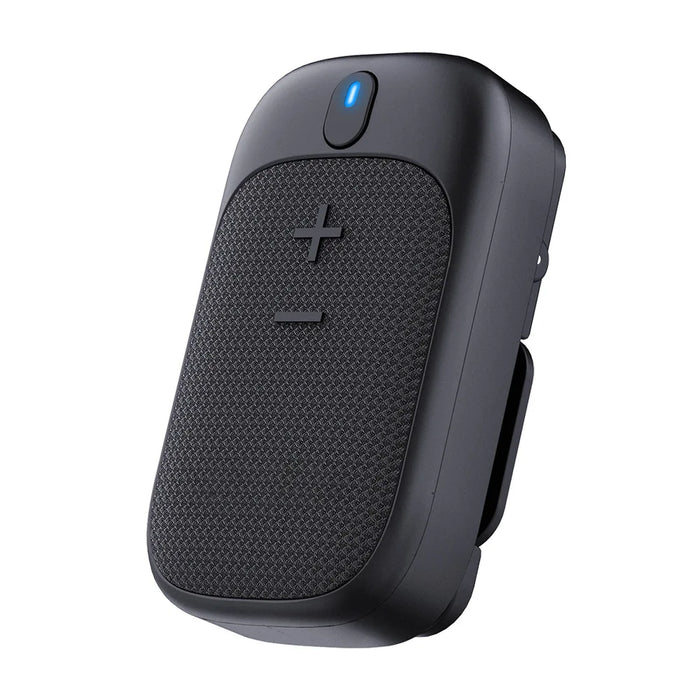 Mini altavoz Bluetooth 5.3 portátil negro con batería de 600 mAh