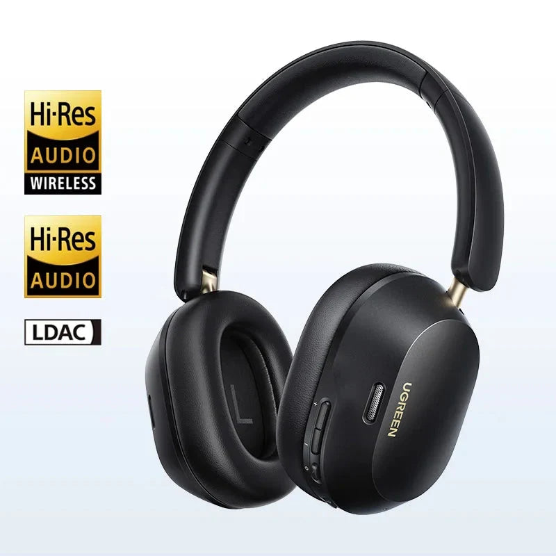 Wireless Bluetooth Over-Ear Headset Black-1