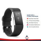 Smart Fitness Wristband Heart Rate Black-2