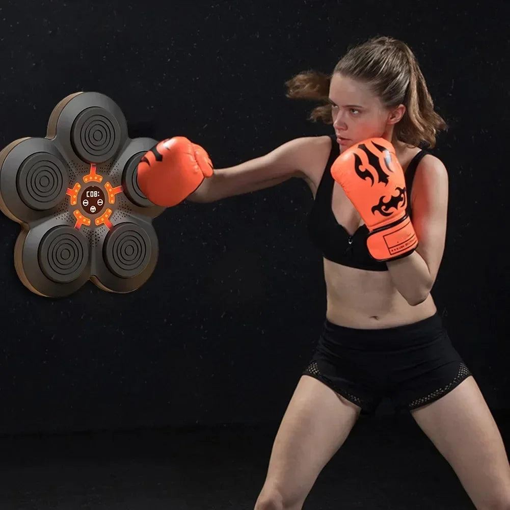Smart LED boxing target with Bluetooth