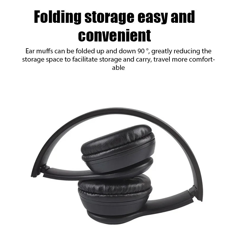 Wireless Bluetooth over-ear headset Black-3