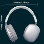 Wireless Bluetooth Over-Ear Headphones White-2