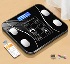 Smart Body Fat Scale Bluetooth Black-1