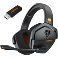 Dual Wireless Gaming Headset Orange-0
