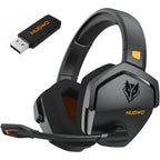 Dual Wireless Gaming Headset Orange-0