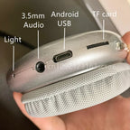 Wireless Bluetooth Over-Ear Headphones White-4