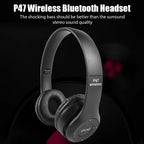 Wireless Bluetooth over-ear headset Black-2