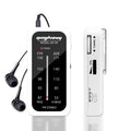 Compact Multi-Band Radio White-0