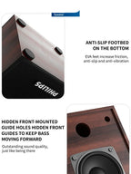 Wooden Bluetooth Speaker Brown-1