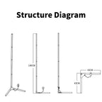 Smart RGB Corner Floor Lamp-2