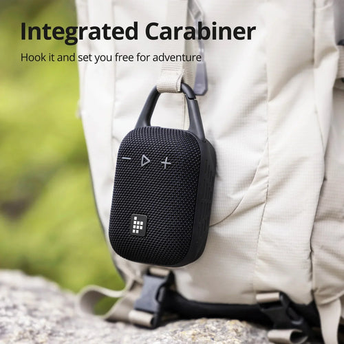 Enceinte Bluetooth aux basses profondes, noire