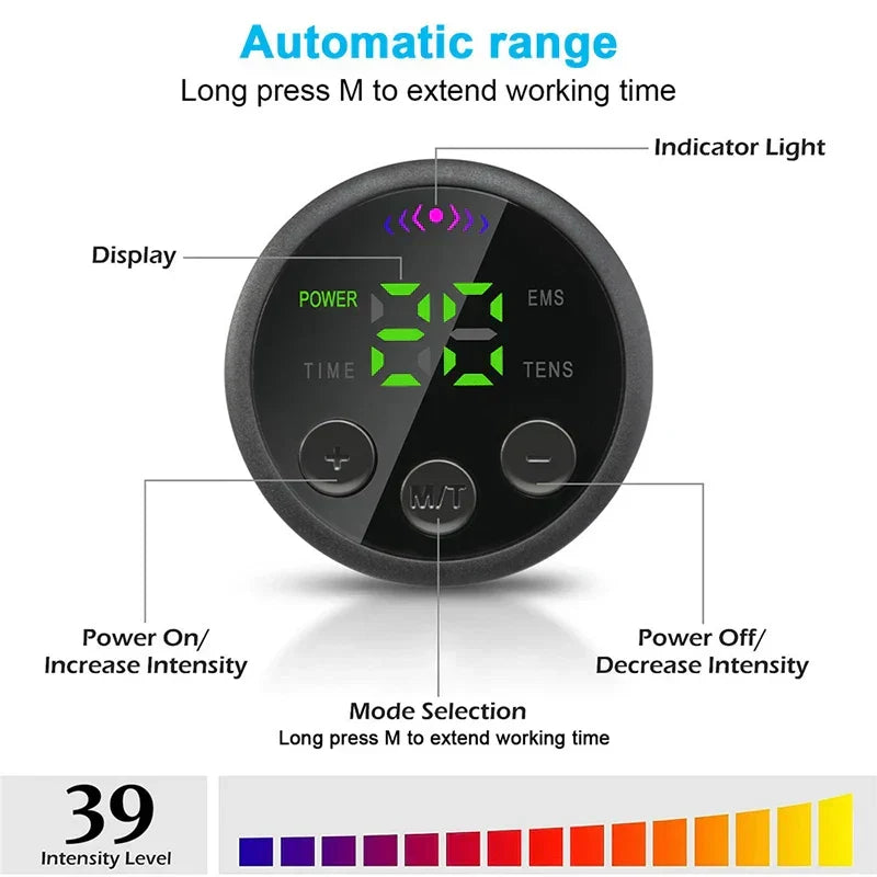 Smart EMS Arm Muscle Trainer Blue-2