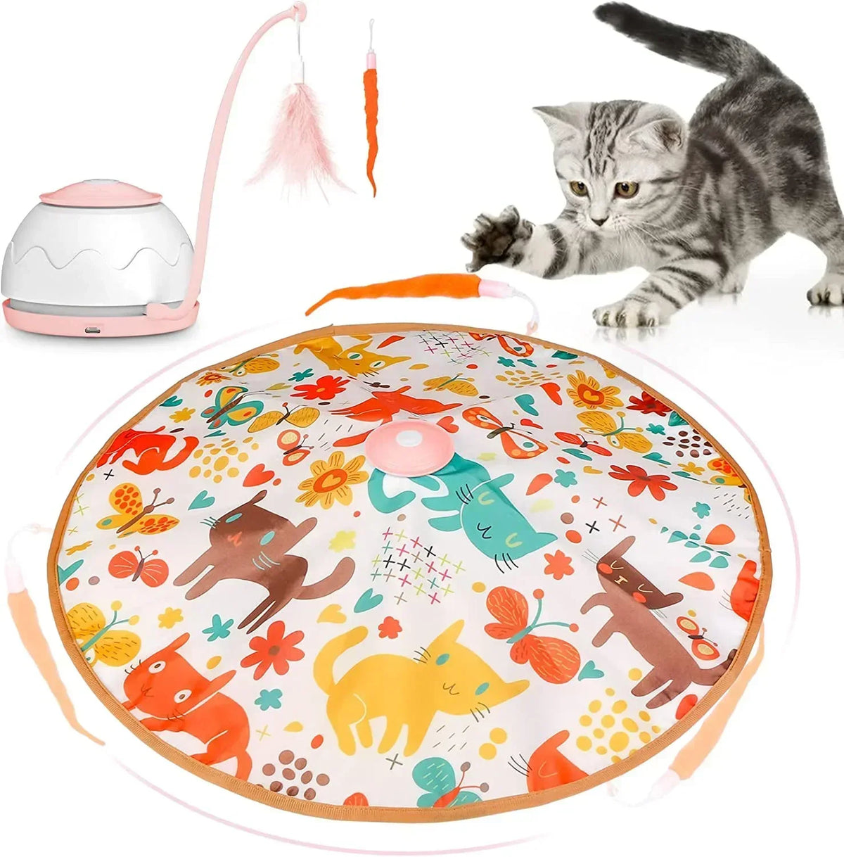 Jouets intelligents pour chats