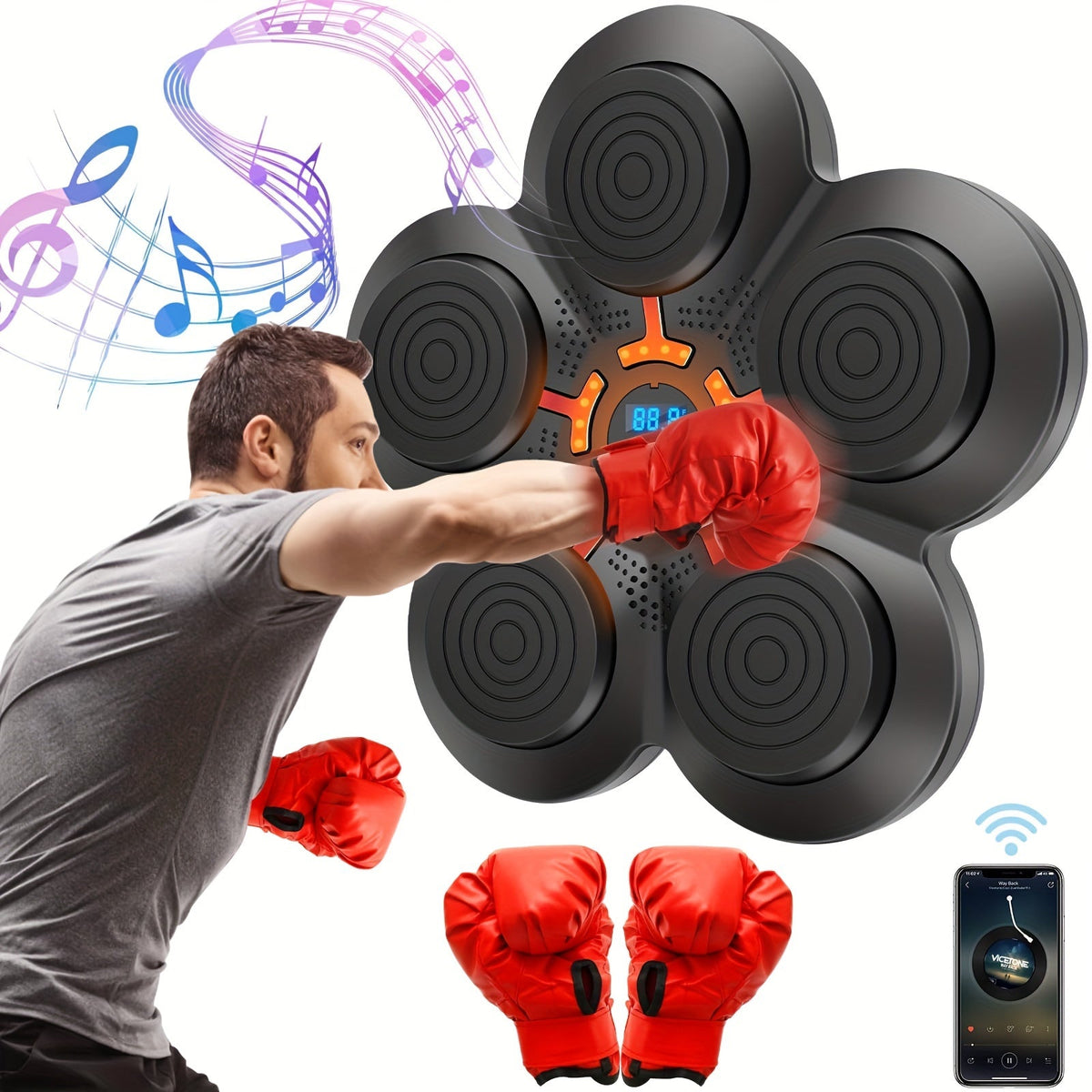Machine de boxe intelligente