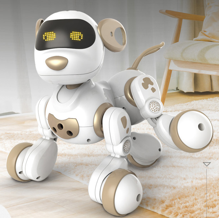 Smart remote-controlled robotic puppy