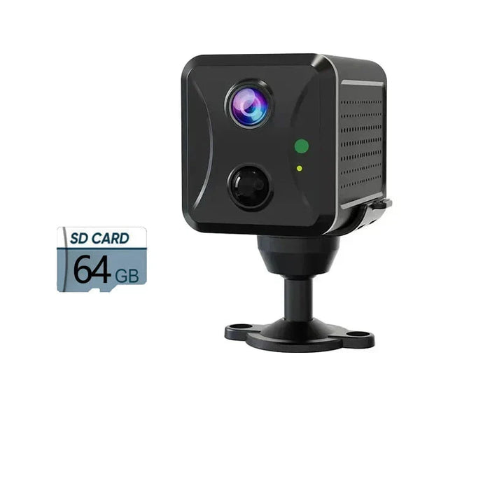 Cámara de seguridad exterior UBox 5 MP con conectividad 4G, batería de 3800 mAh