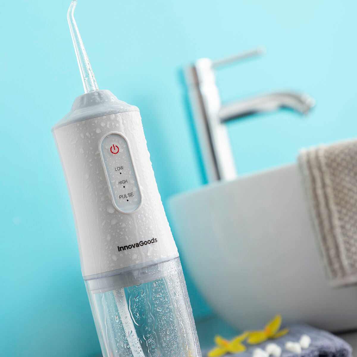 Denter InnovaGoods portable rechargeable oral irrigator