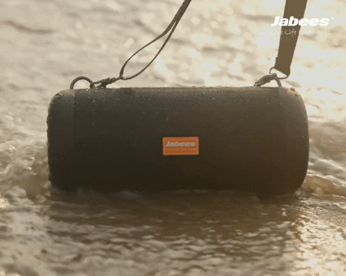 Altavoz Bluetooth de exterior Jabees WHALE con correa de hombro